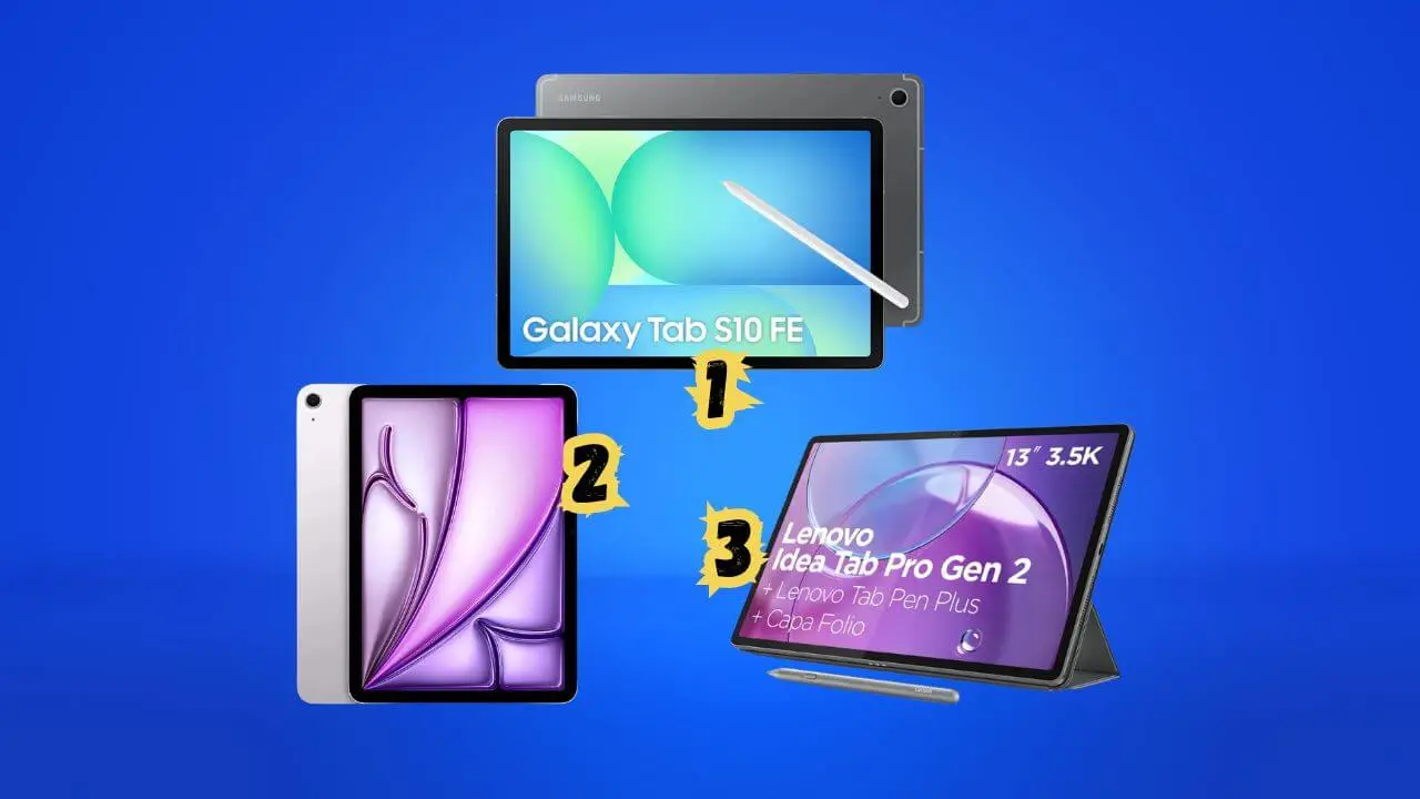 Os 10 Melhores Tablets para Estudo 2026